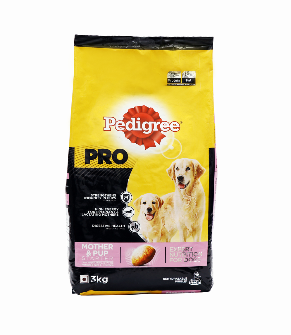 pedigree pro mother and puppy