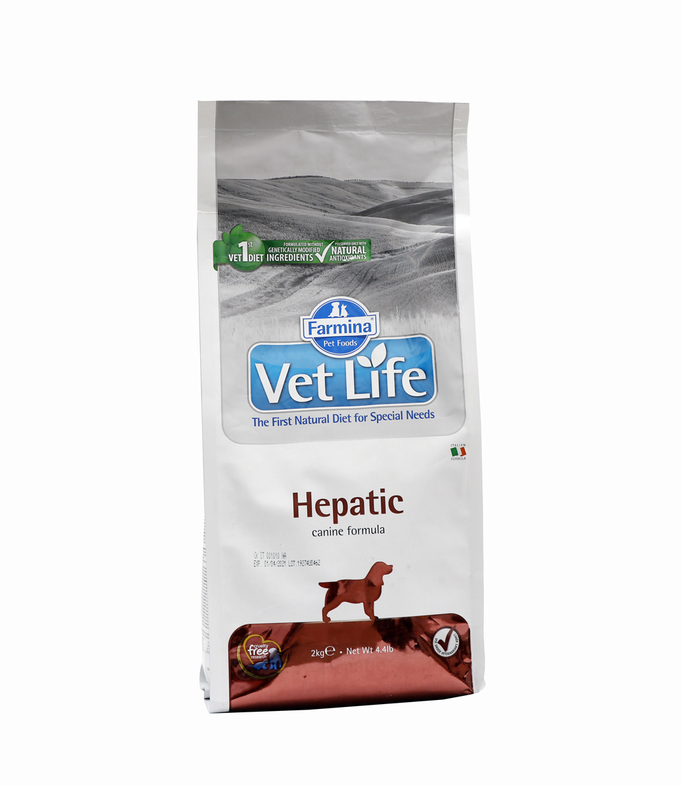 farmina vet life hepatic canine