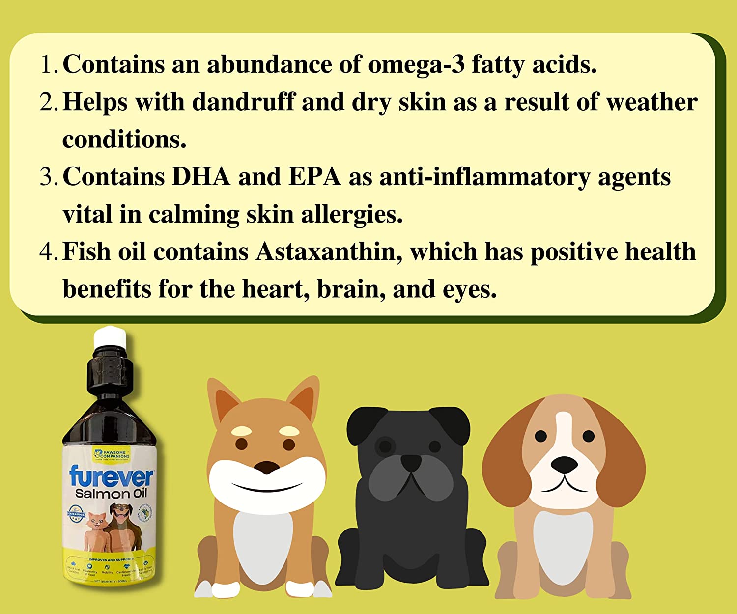 is salmon oil better than fish oil for dogs